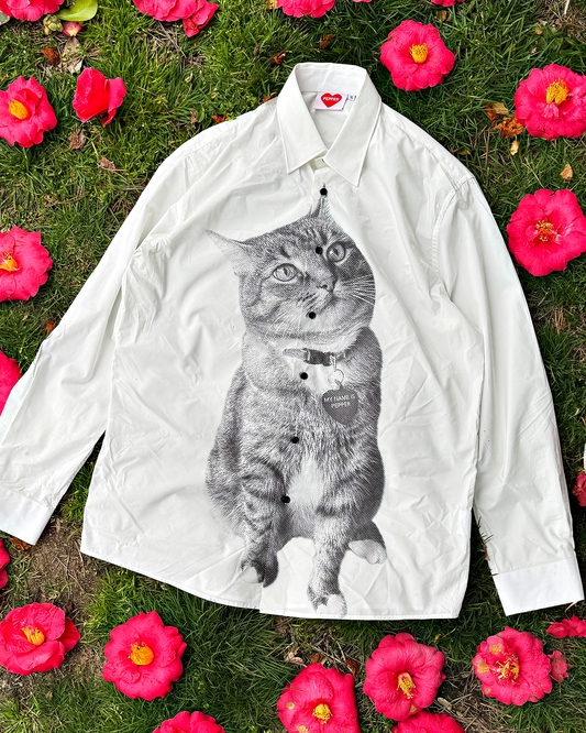 Handsome Cat Dress Shirt